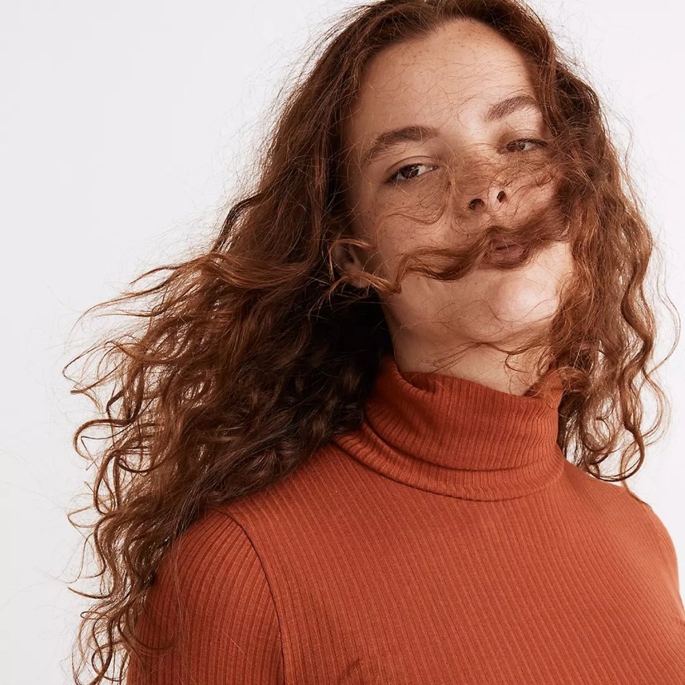 Madewell Ribbed Turtleneck - Picture 3 of 5